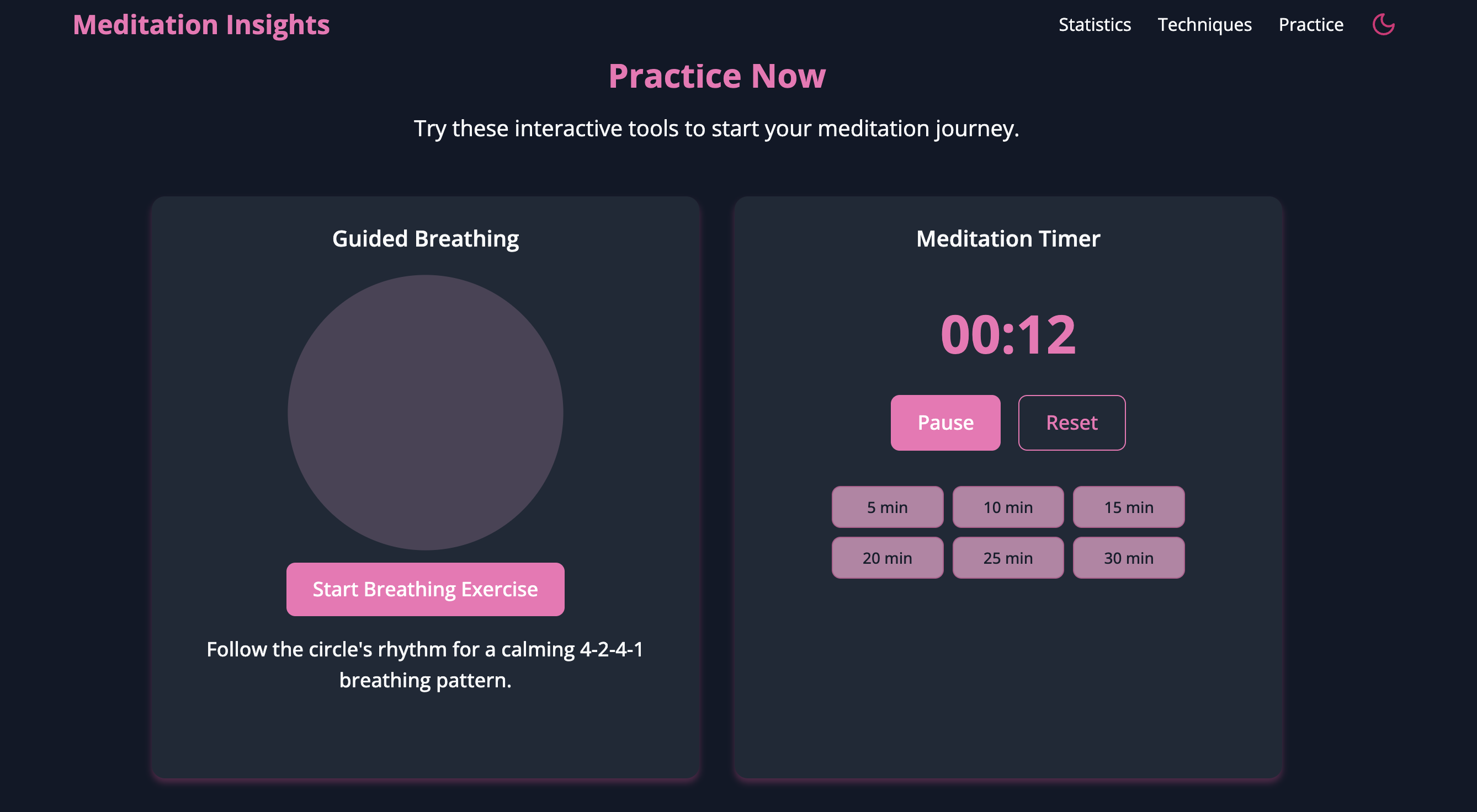 Meditation App